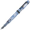 Asvine V126 Vacuum Fill Fountain Pen Blue Swirl Acrylic Medium