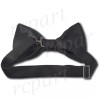 Vesuvio Napoli New formal Men's polyester pre-tied bow tie_hankie solid