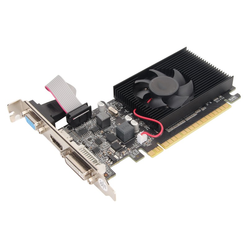 GT210 1G DDR3 Graphics Card with Cooling Fan 64 Bit