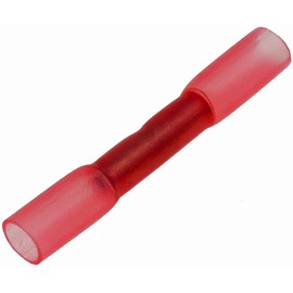 Dorman 85244 22-16 Gauge Butt Weather Proof Connector, 50 Pack, Red, 50 Pack