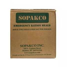 SOPAKCO MRE  Emergency Ration 16 Meals 10/25