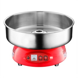 PartyHut Compact Commercial Cotton Candy Machine Party Candy Floss Maker Red
