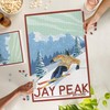 Lantern Press Jay Peak, Vermont, Downhill Skier, 1000 Piece Jigsaw