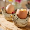 Cooksmart Hen House Lane Set of 2 Hen-Shaped Egg Cups