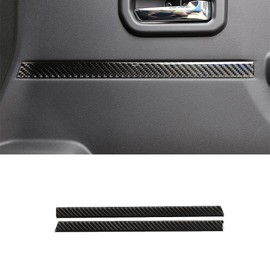 New Model Suzuki Jimny Sierra JB64 JB74 2019+ Specific Carbon Pattern Door Panel Cover Door Panel Trim Decoration Easy Installation Car Interior Interior Soft Carbon Fiber Parts Accessory