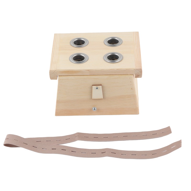 Wood Moxibustion Box Adjustable Temperature Moxibustion Therapy Healing Moxa Box4