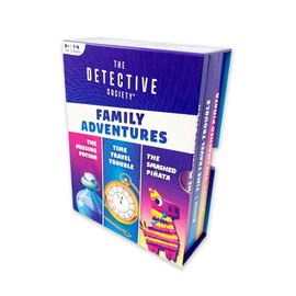 The Detective Society | 3 Cases in 1 | Family Adventures Best Board Game 2023 | Board Game for Families, Teens and Kids Age 8+