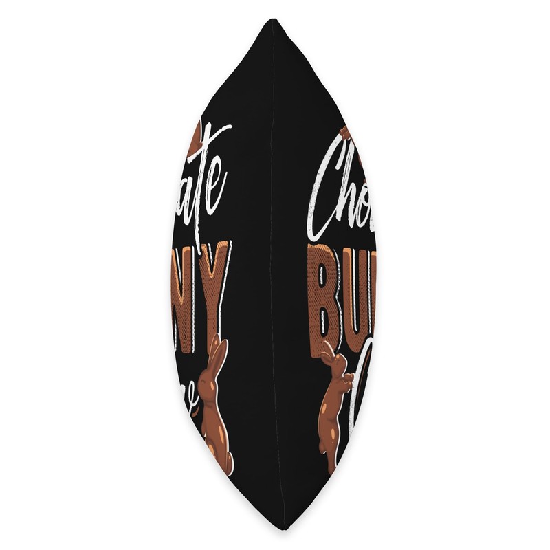 Chocolate Bunny Crew Chocolate Bunny Throw Pillow