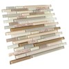 Tenedos TDPW-RDM-426 Light Emperador Marble with Bone & Beige Random
