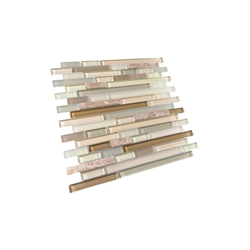 Tenedos TDPW-RDM-426 Light Emperador Marble with Bone & Beige Random