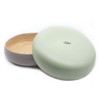 Dehaus® Large Stylish Bamboo Fruit Bowl - 30cm, Sage Green