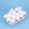 EXCEART 100 Pieces Polystyrene Balls White Solid Balls Craft 4