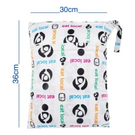 Wetbag Bolsa Impermeable Para Pañales Ecológicos Alvababy                                                                                             