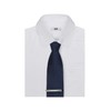 Daks Shirt Satin Logo Wave Tie Clip_DLF1ACTP127S1