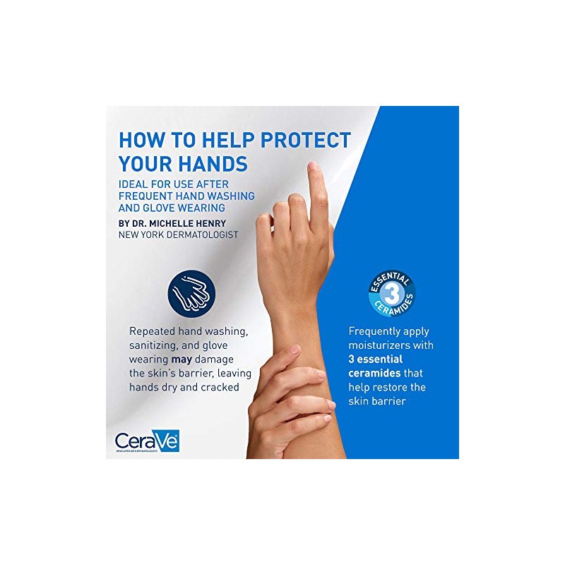 CeraVe Therapeutic Hand Cream, 3 Ounce