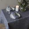 Linen & Cotton Jacquard Tablecloth Roseus with Damask Pattern -