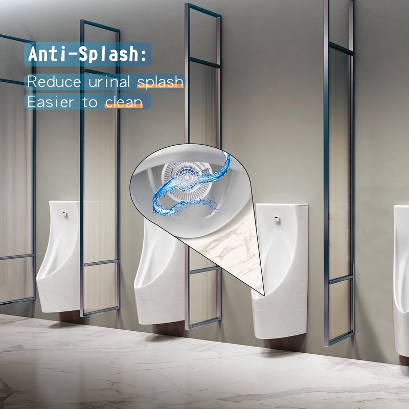 Urinal Screen Deodorizer 12 Pack, Urinal Cakes Ocean Breeze Long-Lasting