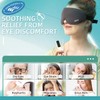 UNCN Heated Eye Mask with Washable Cover, Electric USB Eye