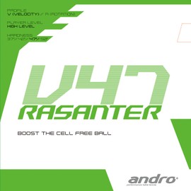 ANDRO Rasanter V 47 Rubber Red 1.7 mm