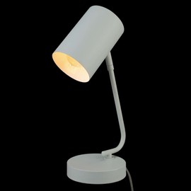 Globe Electric 12651 15" Desk Lamp, Matte Light Blue, In-Line On/Off Rocker Switch, Home Décor, Desk Lamps for Home Office, Home Office Accessories, Room Décor, Accent Lighting Lamps, Home Improvement