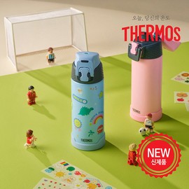 Thermos My Design Activity Bottle FJH-500K, Thermos FJH-500K-P Pastel Pink / 써모스 마이 디자인 액티비티 보틀 FJH-500K, 써모스 FJH-500K-P 파스텔핑크