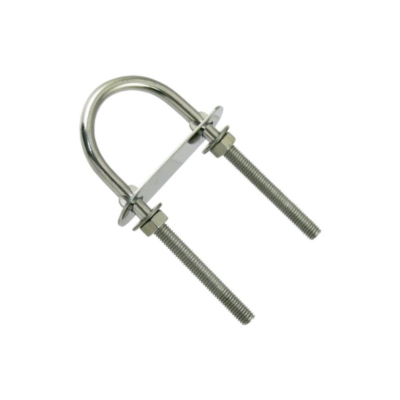 Himejiya UB-5 Stainless Steel U-Bolt #5 (Nominal 0.2 inches (5