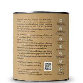 Nutra Naturals Collagen Beauty Supplements - Vanilla 225g