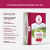 Red Raspberry Leaf Tea (25 TEA BAGS) for Pregnancy, Postpartum