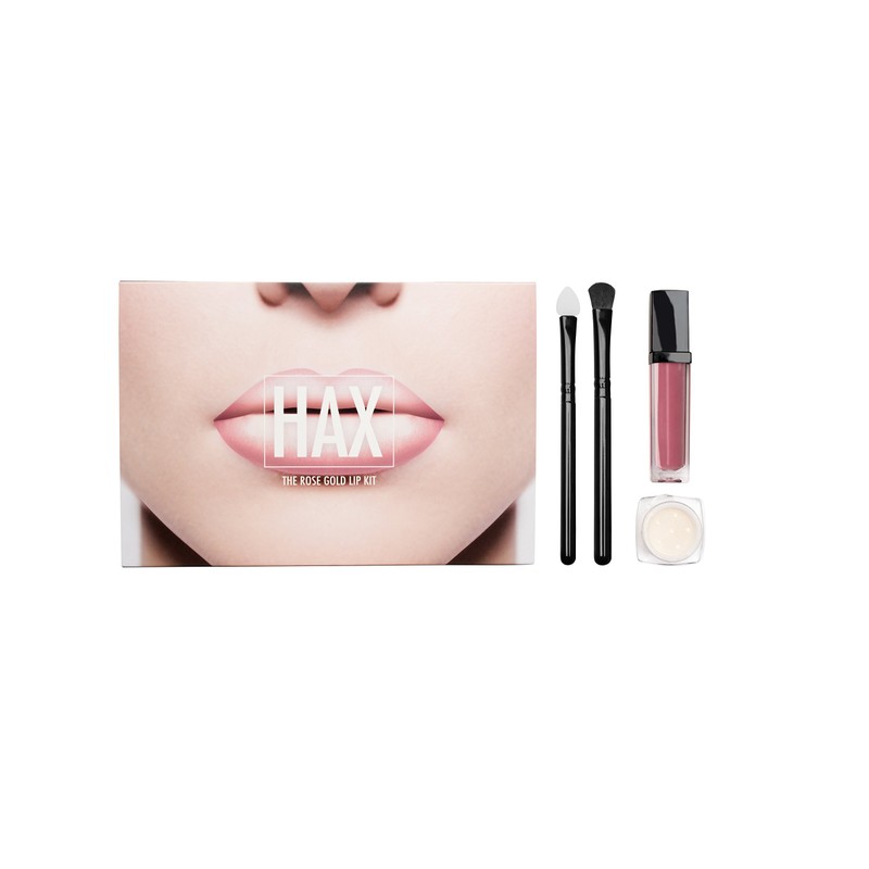 HAX Lip Kit, Rose Gold