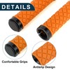 TUCKBOLD Bike Handlebar Grips Covers 128mm Long Lightweight | Bicycle