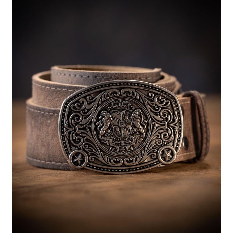 Traditional Belt Max from the Meisterstück Series by Schöneberger Trachten