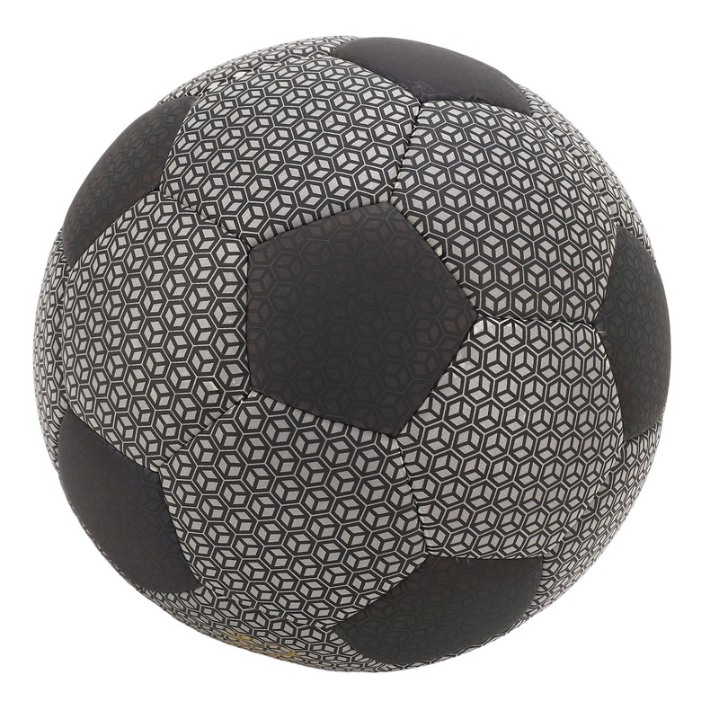 Luminous Glowing Football Holographic Reflective PU Machine Stitched Night Glowing