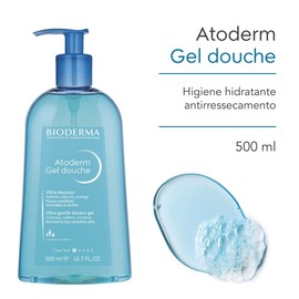 Bioderma Bioderma - Atoderm - Shower Gel - Moisturizing Body and Face Wash - for Family with Normal to Dry Sensitive Skin
