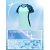 ANGEL CITIZ UV Shirt Women's Short-Sleeved Swimming Shirt UPF 50+