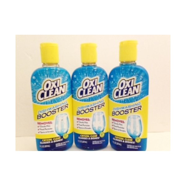 Oxi Clean Dishwashing Booster 7 oz Plastic Bottle Pack of 3