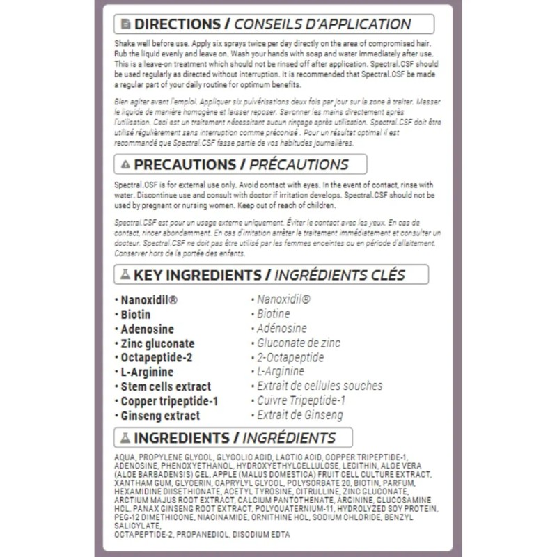 Tratamiento Para El Crecimiento Del Cabello Ds Laboratories