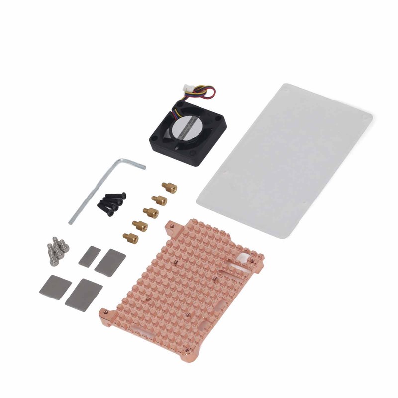 Heatsink Fan Kit for RasPi 5B 5V Single Cooling Fan