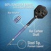 Shot! Celt Toranos Steel Tip Dart Set 90% Tungsten Barrels,