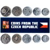 Hobby of Kings Different Coins - Old, Collectible Czech Foreign Currency for Collecting Book - Unique, Commemorative World Money Sets - Gifts for Collectors - Collection of 5