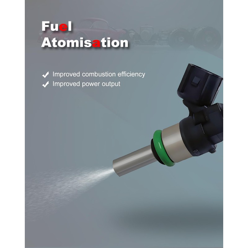Amblee 2-Pack Fuel Injector Compatible with 2014-2022 Polaris General 1000/4
