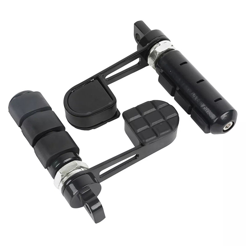 TCMT Anti Vibration Stirrup Heel Foot FootPegs For Harley Dyna