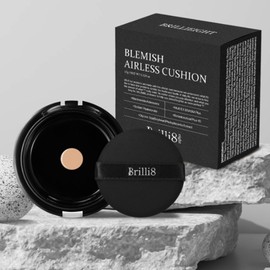 Tool Brillieight Airless Tone Up BB Cushion Refill 15g+Puff 1ea Blemish Pore Cover Water Glow Cushion / 공구 브릴리에잇 에어리스 톤업 비비쿠션 리필15g+퍼프1ea 잡티 모공커버 물광쿠션