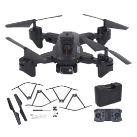 4K Drone Professional HD Dual Cameras Optical Flow Fixed Obstacle Avoidance RC Quadcopter for Kids Adults