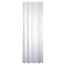 LTL Home Products OK32-3680FL Oakmont Interior Accordion Folding Door, 32" to 36"x80", Frost White