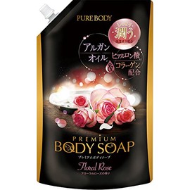 Pure Body Premium Body Soap, Pure Rose Scent, Refill, 29.1 oz (840 g)