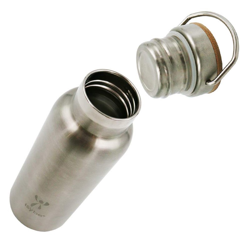 ISYbe Stainless Steel Water Bottle, BPA-Free, Leak-Proof, Insulated, Sustainable (100