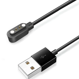 Blueshaweu Magnetic Charger Compatible with Loddery IDW19 Smart Watch Magnetic USB Charger 3.3M Compatible with Loddery IDW19 1.85" Smartwatch (Black)