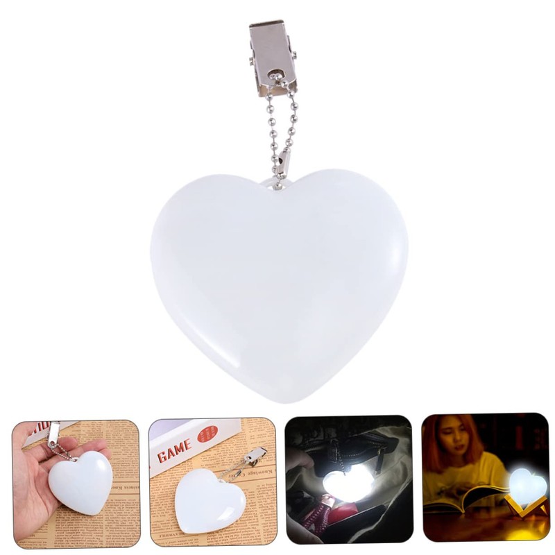 DOITOOL Pack of 2 Heart Night Light Automatic Night Light