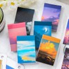 CARPEDIEM Flake Seals, Sky Sunset, Starry Sky, Scenery Collage, Material,
