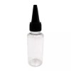 BKM [비케이엠_62]뾰족캡 소분공병 미용실공병 30ml 블랙 BKM Pointed Cap Mini Bottle Black 30ml